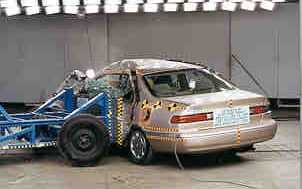 NCAP 1997 Toyota Camry side crash test photo