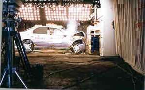NCAP 1997 Toyota Camry front crash test photo