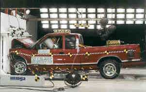 Chevrolet S-10 safety ratings