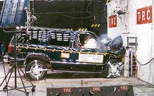 NCAP 1997 Chevrolet Tahoe front crash test photo