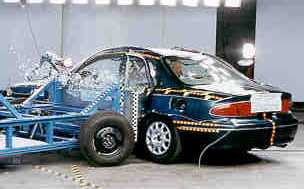 NCAP 1998 Buick Century side crash test photo