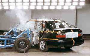 NCAP 1998 Volkswagen Jetta side crash test photo