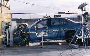 NCAP 1998 Chevrolet Malibu front crash test photo