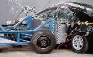 NCAP 1999 Dodge Intrepid side crash test photo