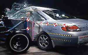 NCAP 1999 Toyota Solara side crash test photo