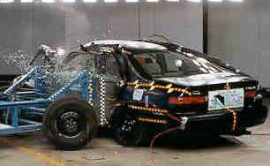 NCAP 2000 Toyota Camry side crash test photo