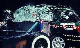 NCAP 2002 Subaru Impreza side crash test photo