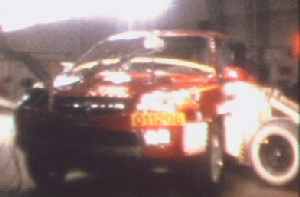 NCAP 2002 Acura MDX side crash test photo