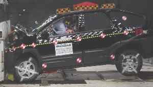 NCAP 2002 Pontiac Aztek front crash test photo