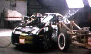 NCAP 2003 Nissan 350Z side crash test photo