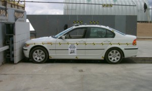 2003 BMW 3 Series NHTSA frontal crash test