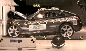 NCAP 2004 Chrysler Crossfire front crash test photo