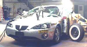 NCAP 2004 Pontiac Grand Prix side crash test photo