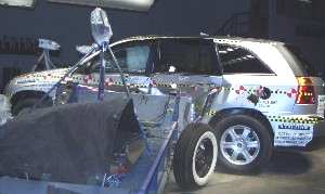 NCAP 2004 Chrysler Pacifica side crash test photo