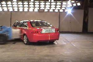 NCAP 2004 Acura TSX side crash test photo