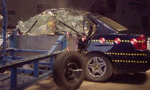 NCAP 2005 Chevrolet Malibu side crash test photo