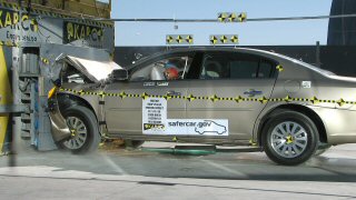 NCAP 2006 Buick Lucerne front crash test photo
