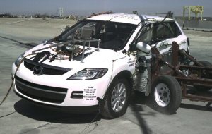 NCAP 2007 Mazda CX-9 side crash test photo