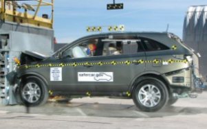 NCAP 2007 Hyundai Veracruz front crash test photo