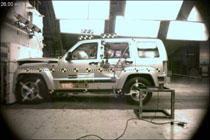 NCAP 2008 Jeep Liberty front crash test photo