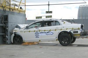 NCAP 2008 Chevrolet Malibu front crash test photo
