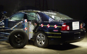NCAP 2008 Chevrolet Malibu side crash test photo