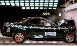 NCAP 2008 Ford Mustang front crash test photo