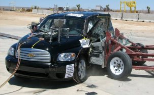 NCAP 2008 Chevrolet HHR side crash test photo