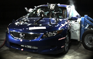 NCAP 2009 Honda Accord side crash test photo