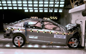 NCAP 2009 Ford Fusion front crash test photo