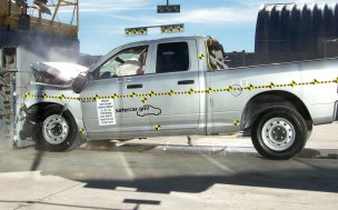 NCAP 2009 Dodge Ram 1500 front crash test photo