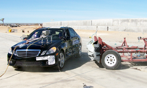 2010 Mercedes-Benz E-Class 4-DR. w/SAB Side Crash