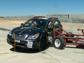 NCAP 2011 Subaru Outback side crash test photo