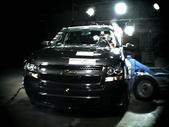 NCAP 2011 Chevrolet Tahoe side crash test photo