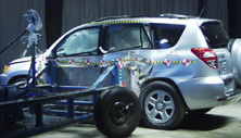 NCAP 2011 Toyota RAV4 side crash test photo