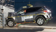 NCAP 2011 Nissan Murano front crash test photo