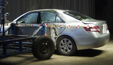 NCAP 2011 Toyota Camry side crash test photo