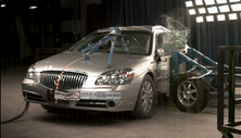 NCAP 2011 Buick Lucerne side crash test photo