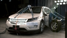 NCAP 2011 Chevrolet Volt side crash test photo