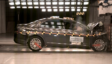 NCAP 2012 Ford Fusion Hybrid front crash test photo
