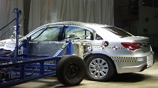 NCAP 2012 Chrysler 200 side crash test photo