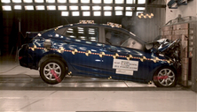 NCAP 2012 Hyundai Accent front crash test photo