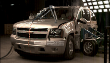NCAP 2012 Chevrolet Suburban side crash test photo