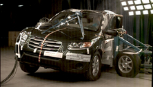NCAP 2012 Hyundai Santa Fe side crash test photo