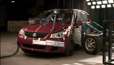 NCAP 2012 Suzuki SX4 side crash test photo