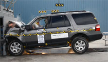 NCAP 2012 Ford Expedition front crash test photo