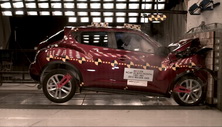 NCAP 2012 Nissan Juke front crash test photo