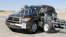 NCAP 2012 Toyota RAV4 side crash test photo