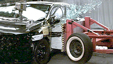 NCAP 2012 Toyota Corolla side crash test photo