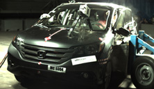 NCAP 2012 Honda CR-V side crash test photo